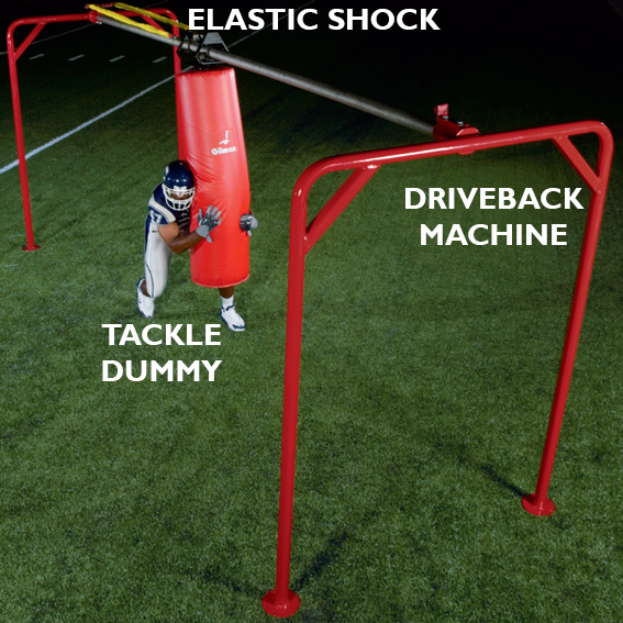 Elastic Shock - Resistance Cord for Driveback Football Dummy Machine