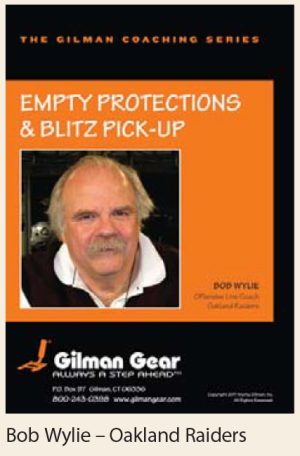 Coaching Series, Instructional DVD: Empty Protections & Blitz Pick-Up- Bob Wylie, Oakland Raiders