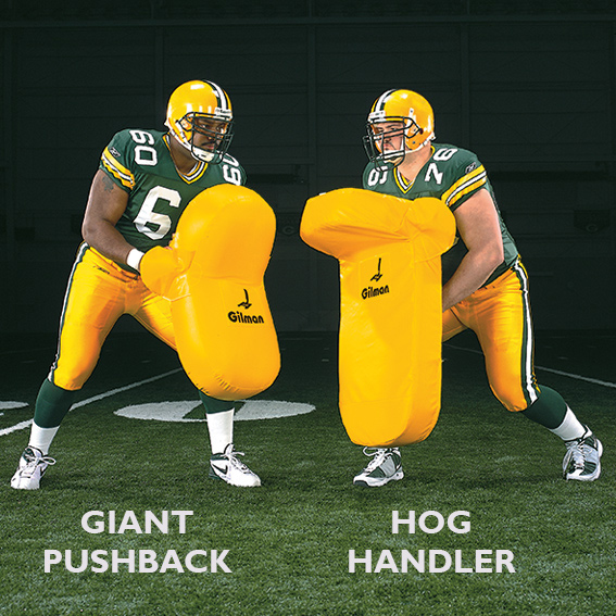 Giant Pushback Shields - football shields