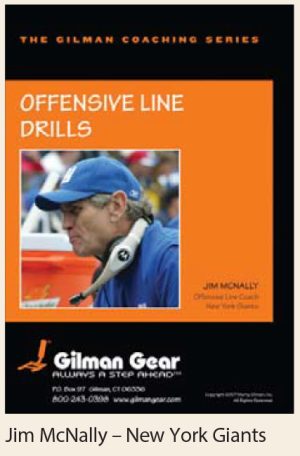 Coaching Series Instructional DVD: Offensive Line Drills- Jim McNally, New York Giants