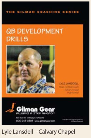 Coaching Series, Instructional DVD, Quarterback Development Drills, Lyle Lansdell, Calvary Chapel