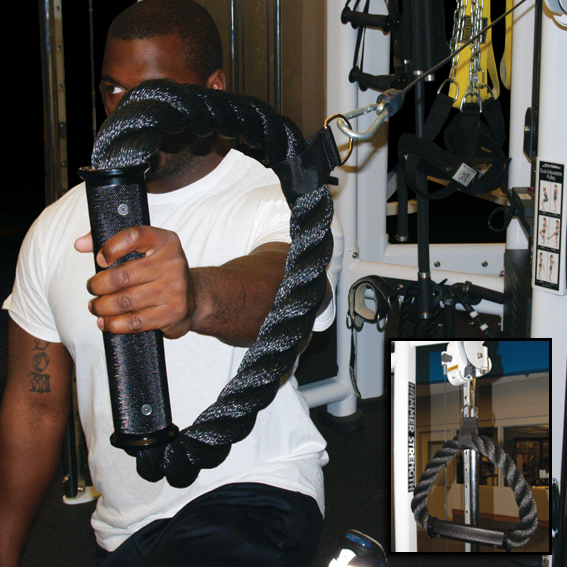 Functional Power Grip - exercise machine rope loop