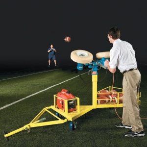 Jugs Cart, Jugs Pro, football machine, football passing machine, football throwing machine, football practice machine